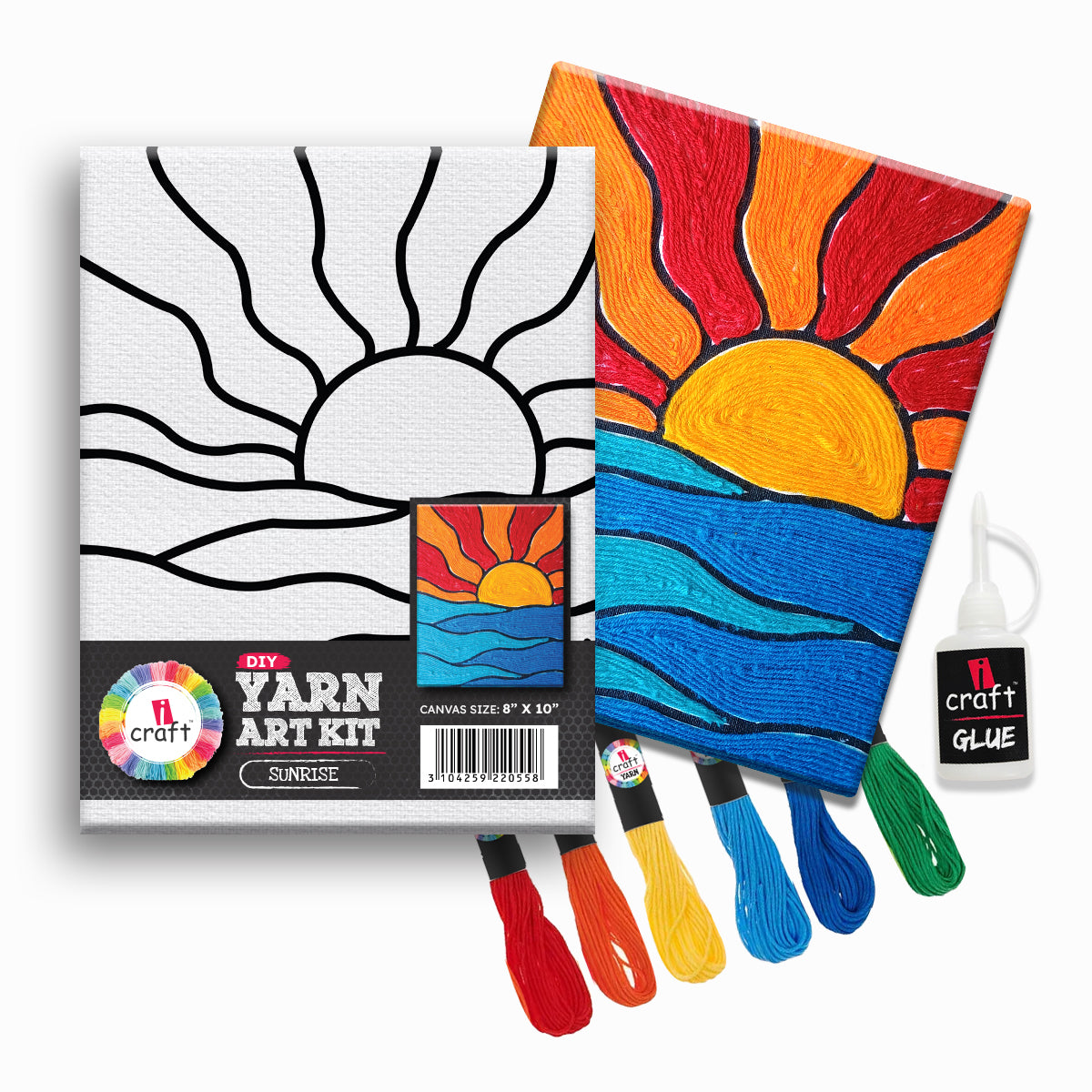 YARN ART KIT - Sunrise
