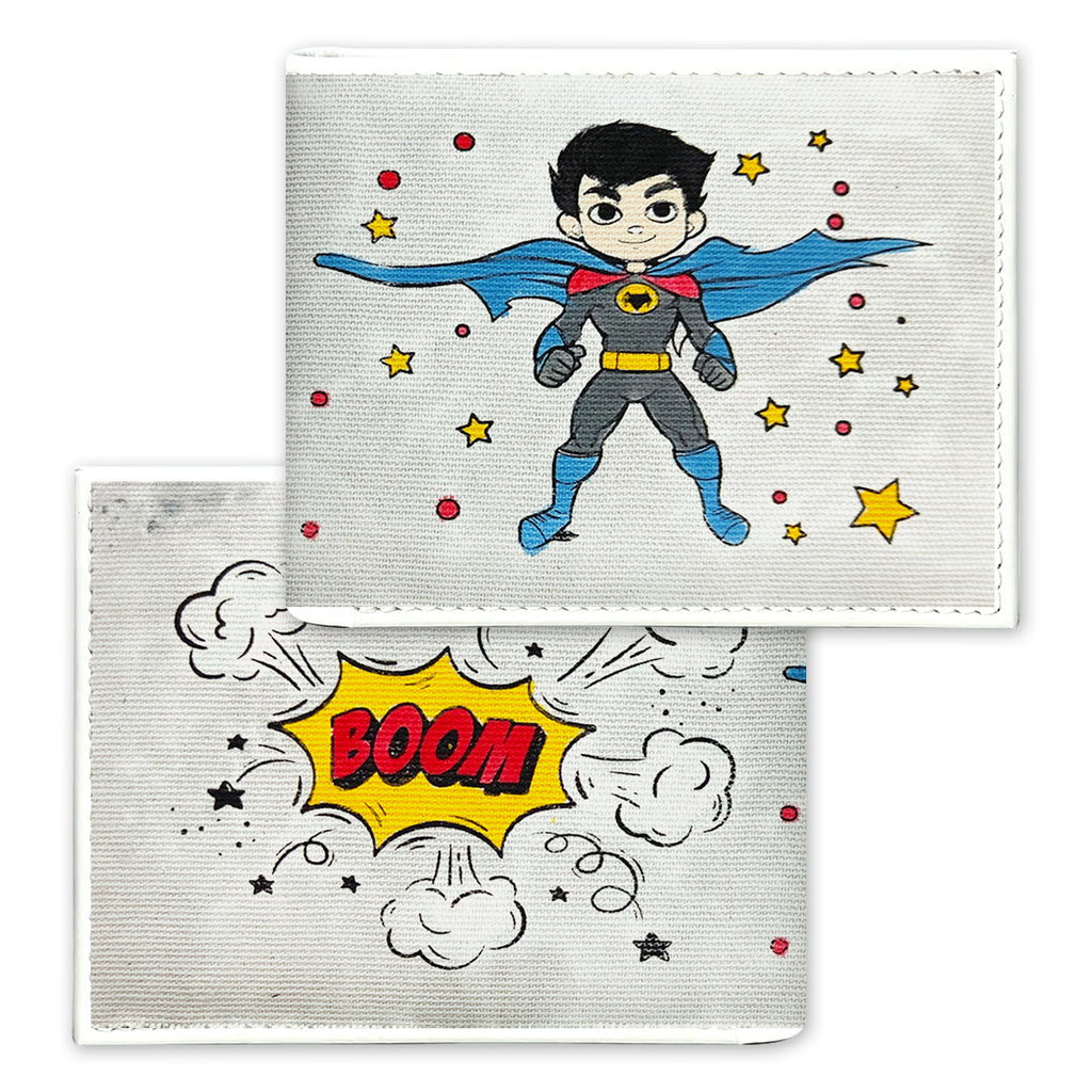 KIDS WALLET DIY- SUPERMAN