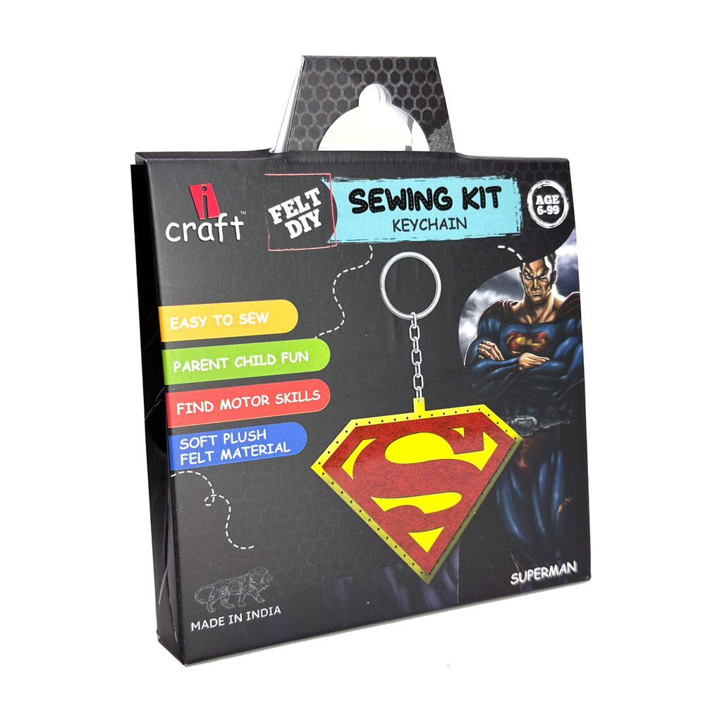 Superman felt DIY kit