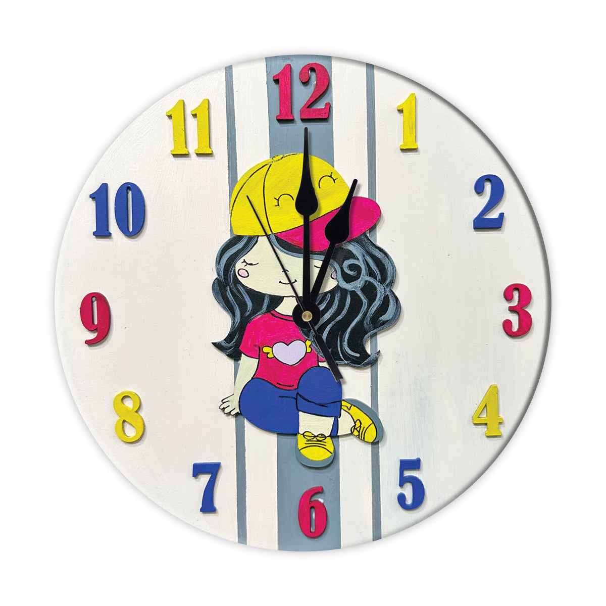 Clock diy kit- sweet girl
