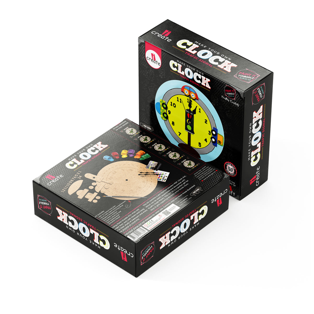 Clock diy kit - traffic signal