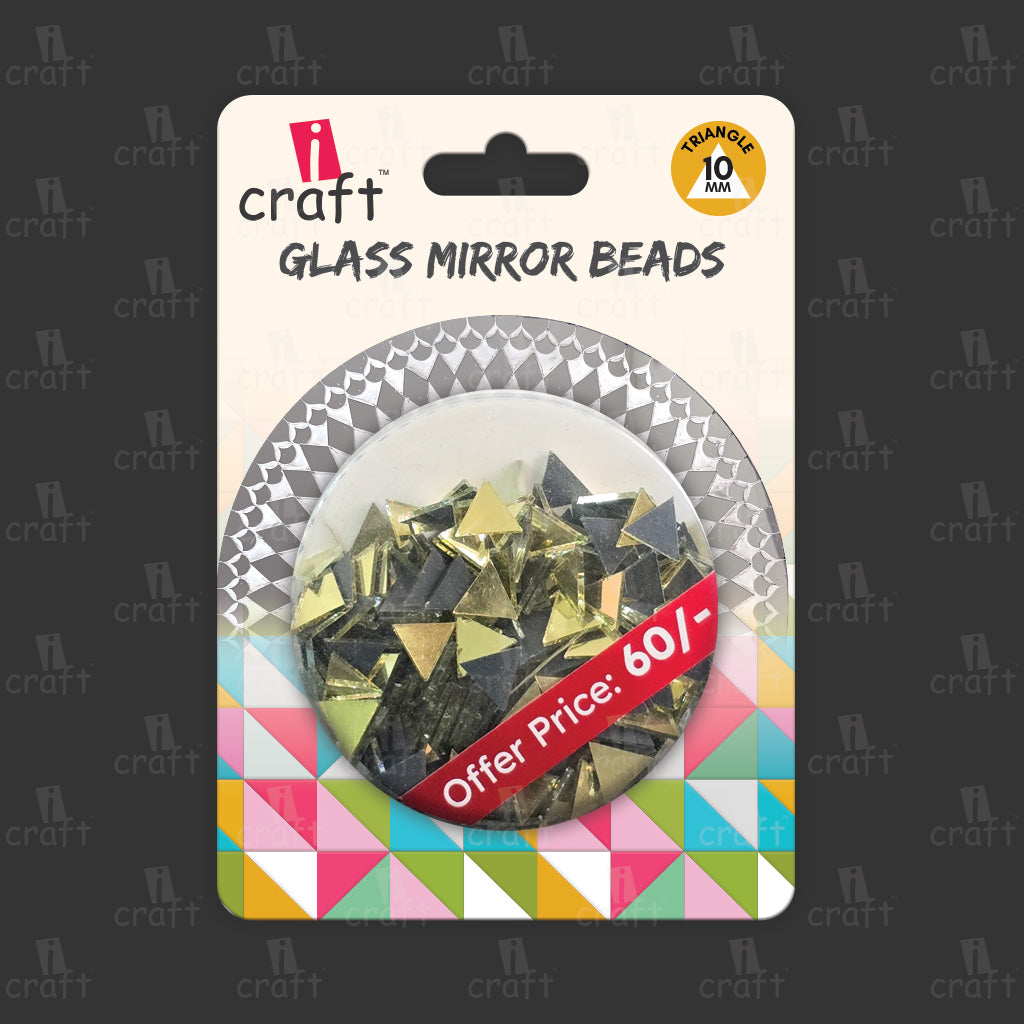 Triangle 10 mm gold