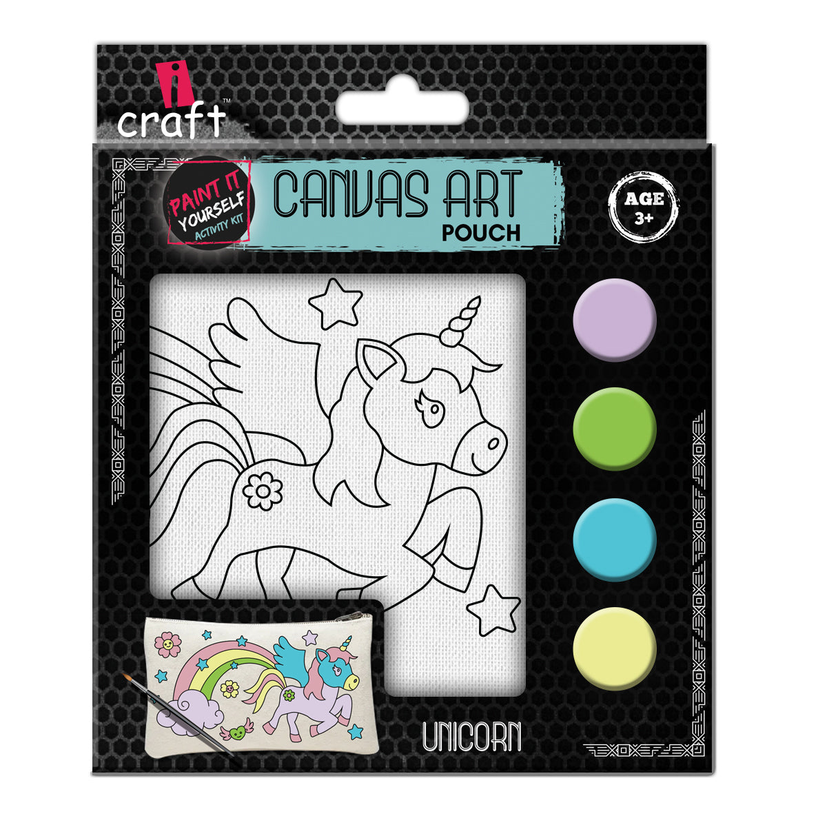 CANVAS POUCH- UNICORN