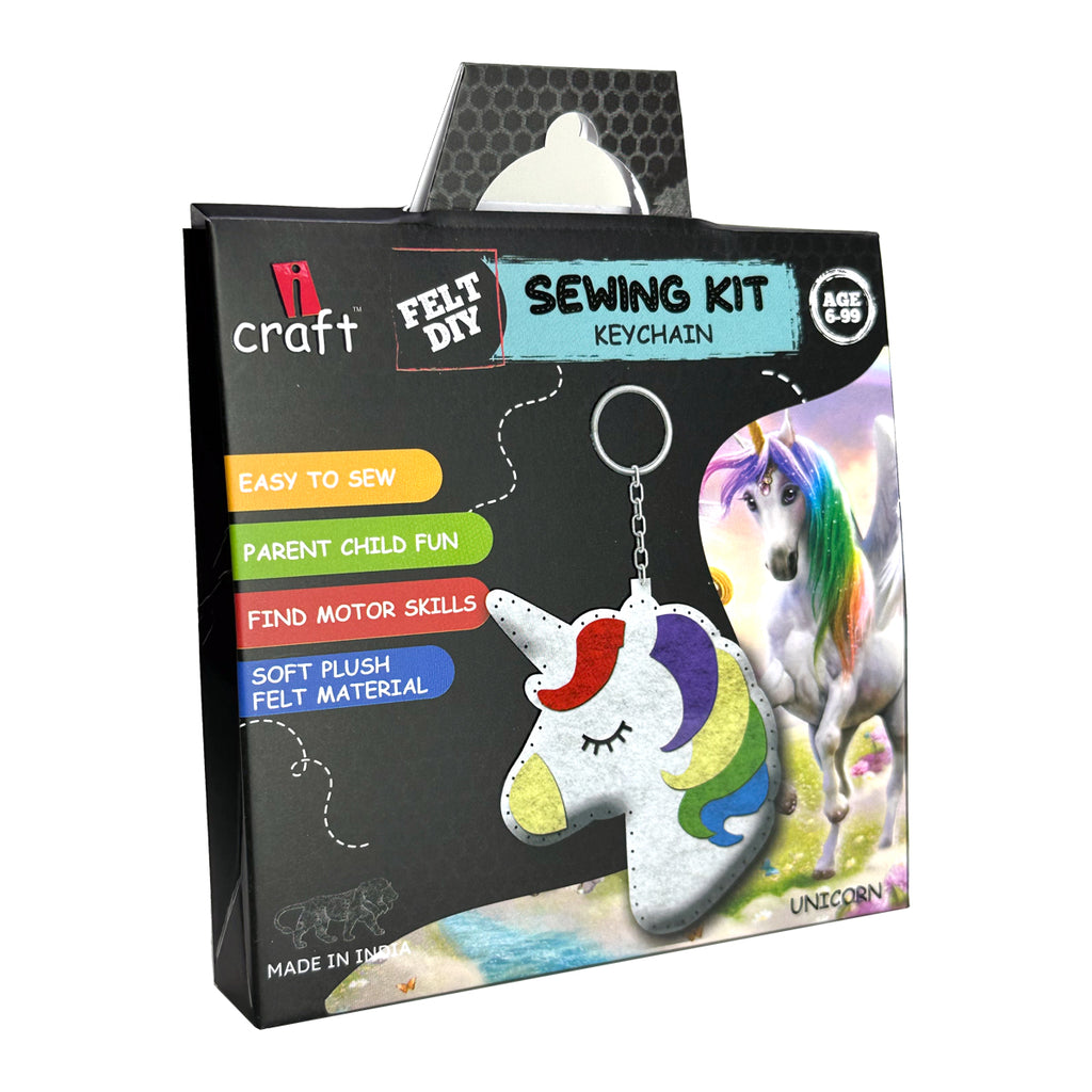 Unicorn felt DIY kit