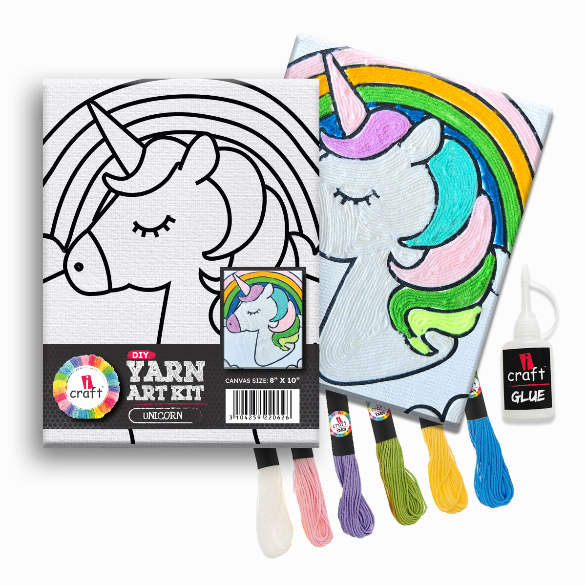 YARN ART KIT - Unicorn