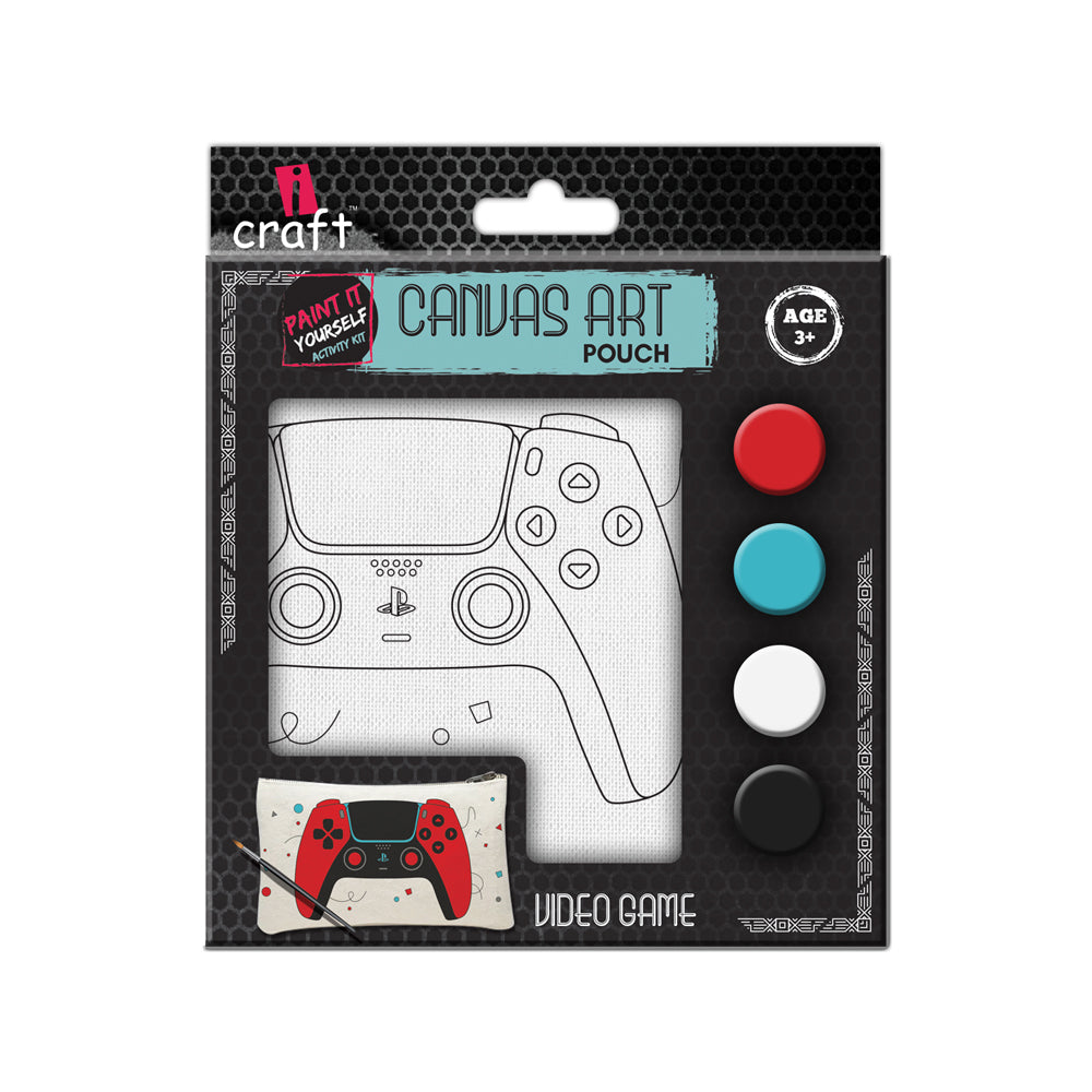 CANVAS POUCH- VIDEO GAME