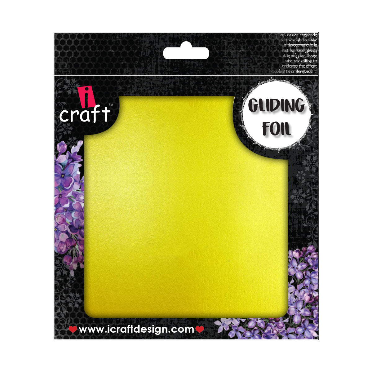 MINI FOIL- YELLOW