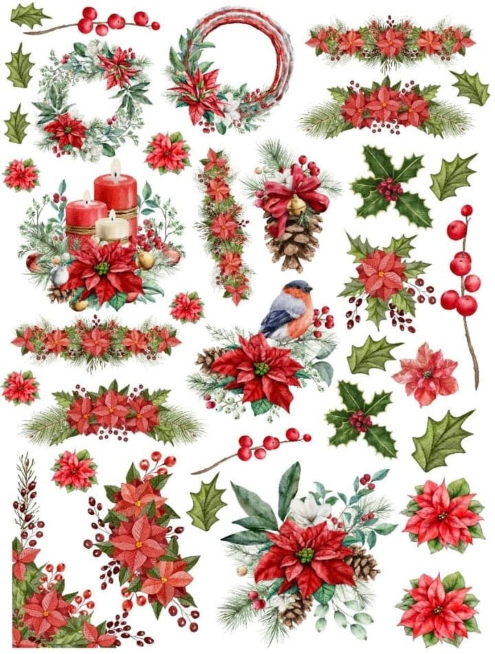 Christmas transfer sheet 7