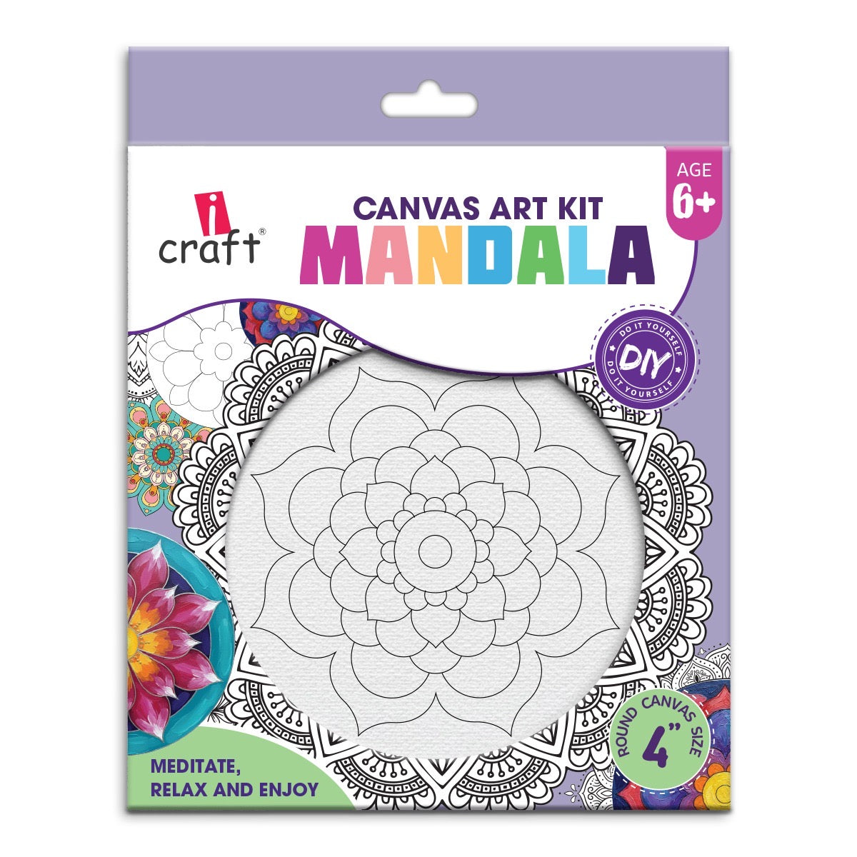 Mandala canvas art - 4