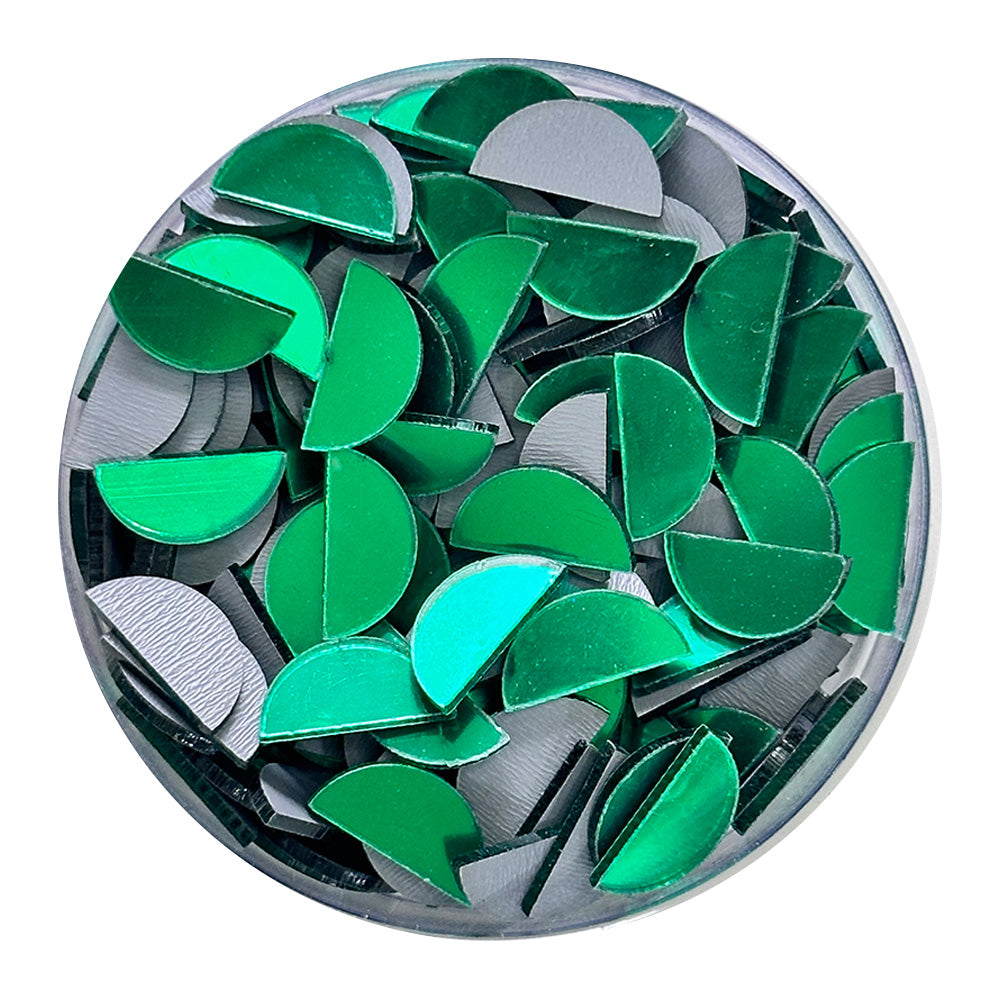 HALF ROUND GREEN