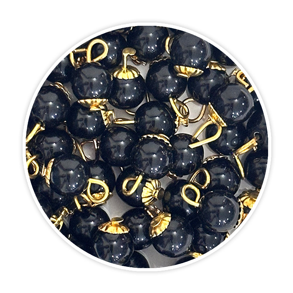 Hanging moti- black