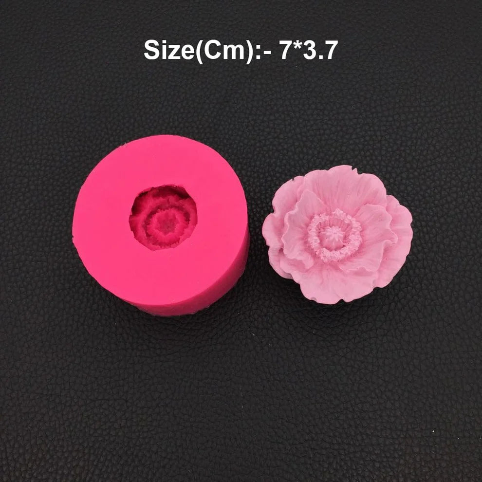 Handmade flower mould