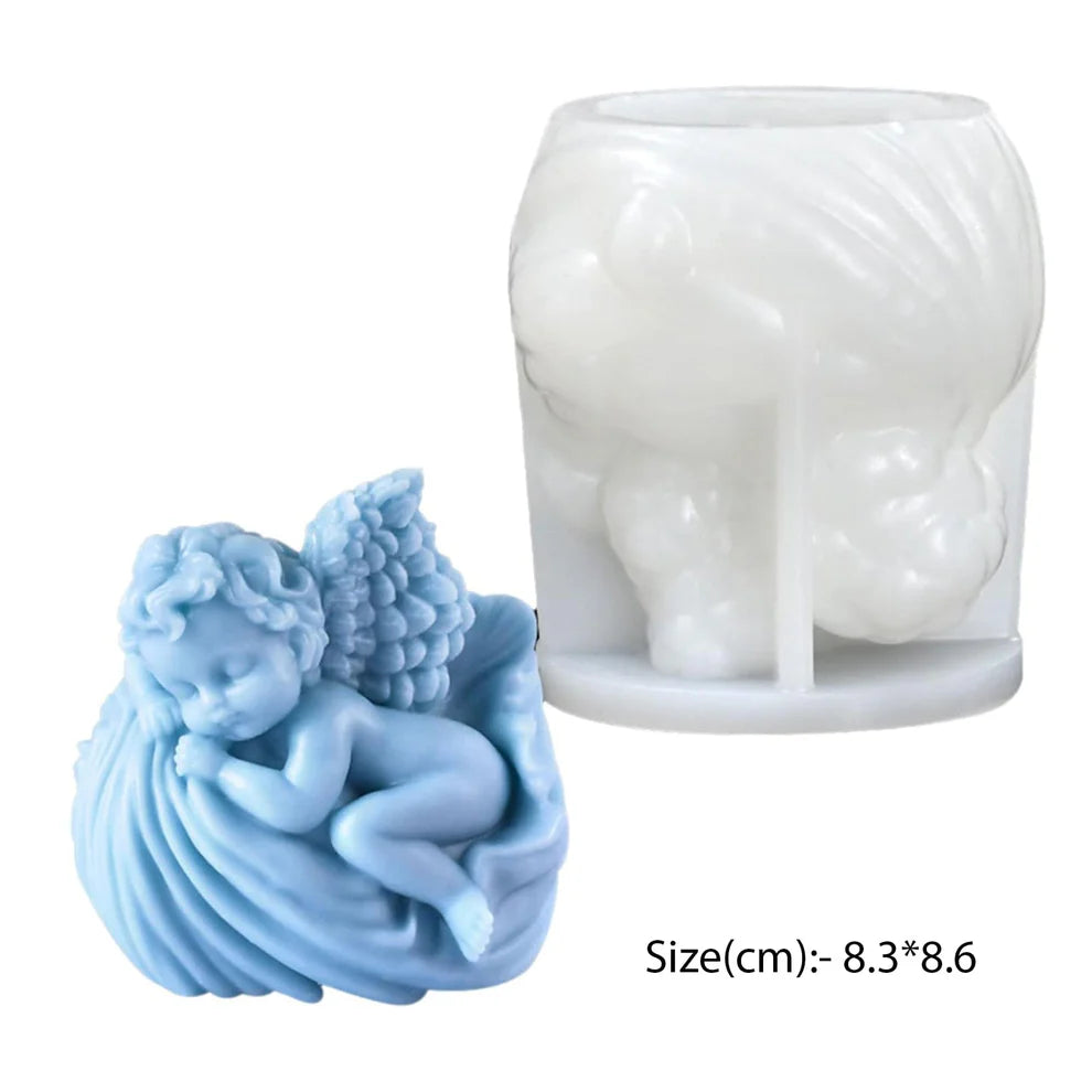 Cupid candle mould
