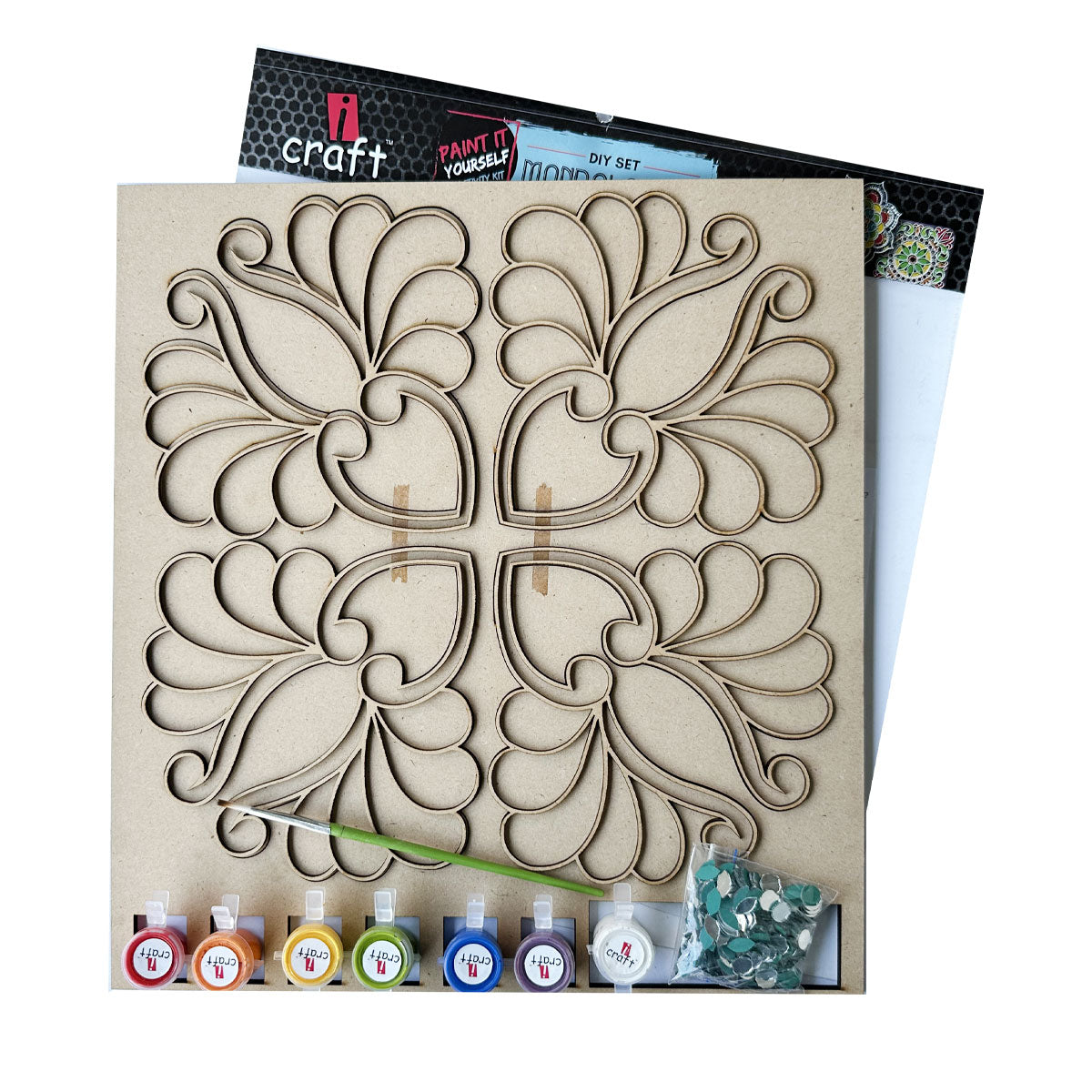 LAYERED MANDALA KIT- 4 PC