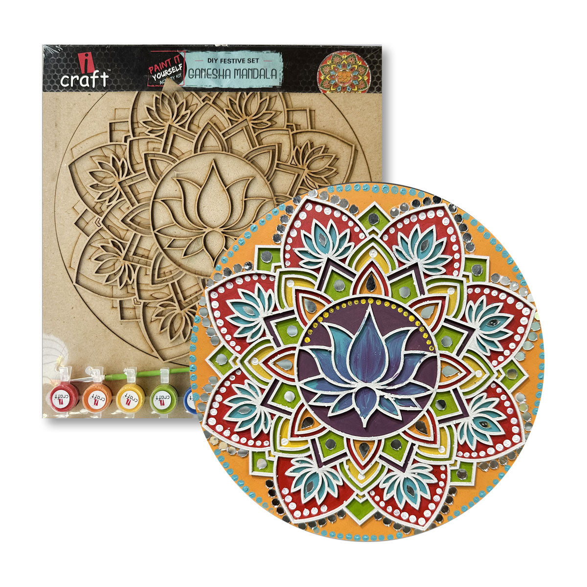 LAYERED MANDALA KIT- LOTUS