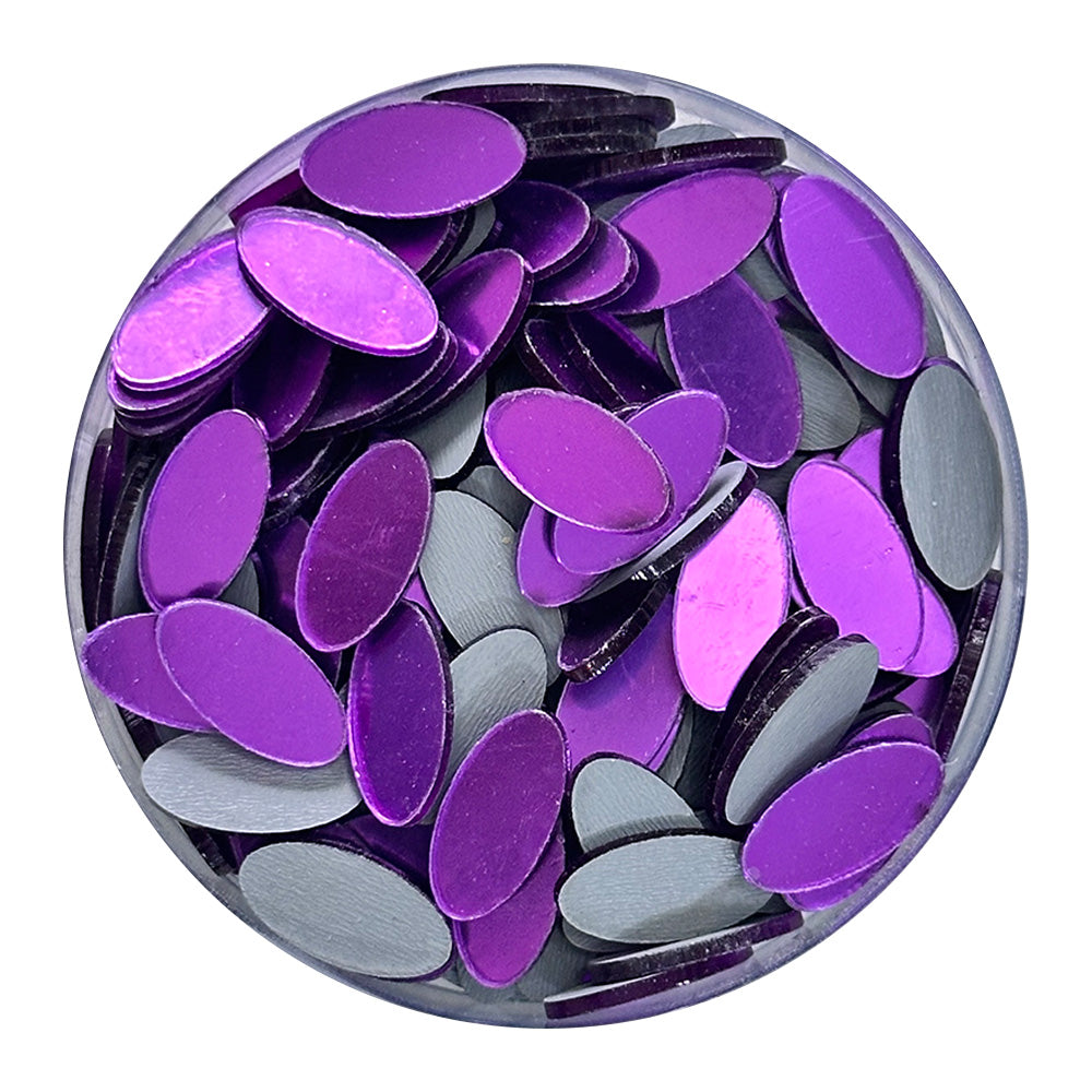 OVAL PURPLE
